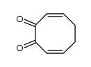 3,7-Cyclooctadien-1,2-dion Structure