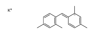 potassium,1-[(2,4-dimethylphenyl)methyl]-2,4-dimethylbenzene结构式