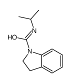 N-propan-2-yl-2,3-dihydroindole-1-carboxamide Structure