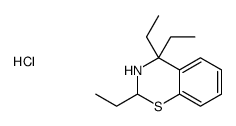 2,4,4-triethyl-2,3-dihydro-1,3-benzothiazine,hydrochloride结构式