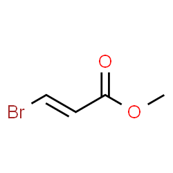 methyl (E)-3-bromoprop-2-enoate结构式