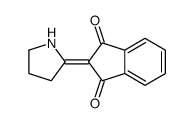 2-pyrrolidin-2-ylideneindene-1,3-dione Structure