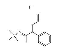 1,1,1-trimethyl-2-(3-phenylhex-5-en-2-ylidene)hydrazin-1-ium iodide Structure