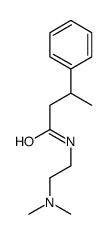 N-[2-(Dimethylamino)ethyl]-3-phenylbutyramide Structure