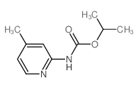 Carbamic acid,(4-methyl-2-pyridinyl)-, 1-methylethyl ester (9CI) picture