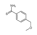 4-(methoxymethyl)benzenecarbothioamide结构式