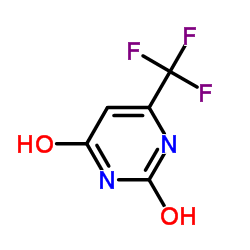 6-(Trifluoromethyl)Uracil Structure