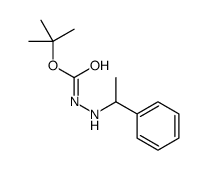 3-(α-Methylbenzyl)carbazic acid tert-butyl ester Structure