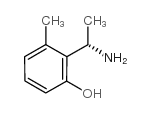 2-[(1S)-1-氨乙基]-3-甲基-苯酚结构式