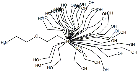 Azido-PEG23 amine structure