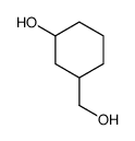 3-(hydroxymethyl)cyclohexan-1-ol Structure