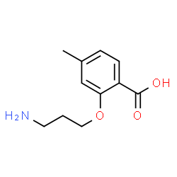 Benzoic acid, 2-(3-aminopropoxy)-4-methyl- (9CI) picture