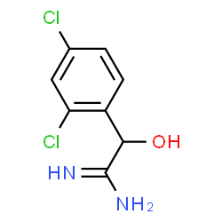 Benzeneethanimidamide,2,4-dichloro--alpha--hydroxy-结构式