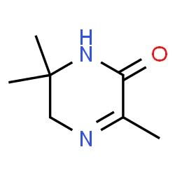 2(1H)-Pyrazinone,5,6-dihydro-3,6,6-trimethyl-(9CI) structure