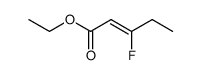 Ethyl cis-3-Fluoro-2-pentenoate结构式