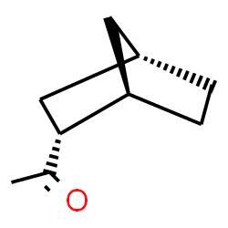 Ketone, methyl 2-norbornyl, exo- Structure