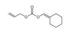 Allyl cyclohexylidenemethyl carbonate结构式