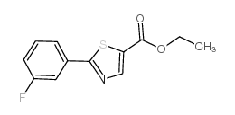 2-(3-FLUORO-PHENYL)-THIAZOLE-5-CARBOXYLIC ACID ETHYL ESTER图片