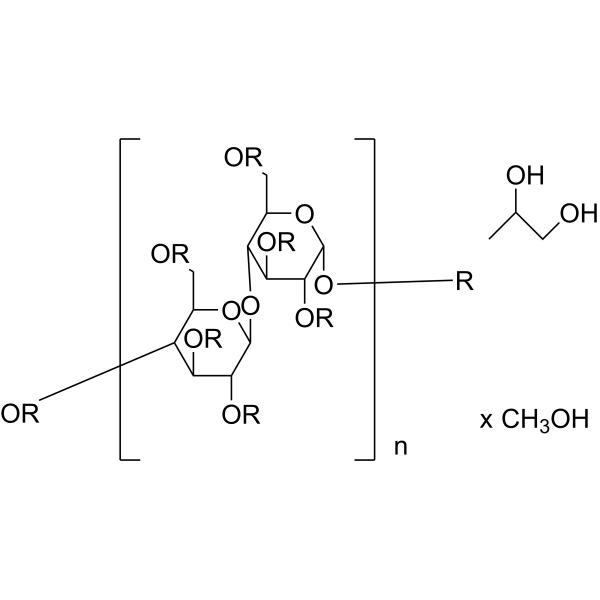 羟丙基甲基纤维素结构式