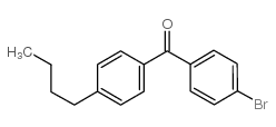 4-溴-4-1-丁基苯甲酮结构式