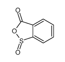 1-oxo-2,1λ4-benzoxathiol-3-one Structure