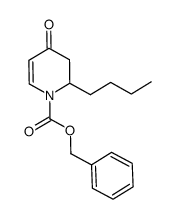 benzyl 2-butyl-4-oxo-3,4-dihydropyridine-1(2H)-carboxylate Structure