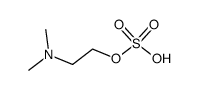 sulfuric acid mono-(2-dimethylamino-ethyl ester)结构式