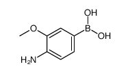 Boronic acid, B-(4-amino-3-methoxyphenyl)结构式