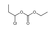 1-chloropropyl ethyl carbonate结构式