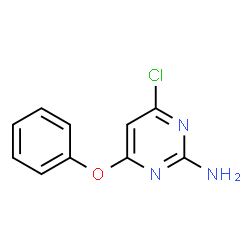 2-amino-4-phenoxy-6-chloropyrimidine structure