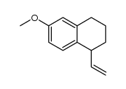 6-methoxy-1-vinyl-1,2,3,4-tetrahydronaphthalene Structure