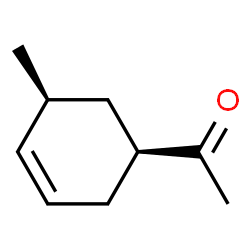 Ethanone, 1-(5-methyl-3-cyclohexen-1-yl)-, cis- (9CI) Structure