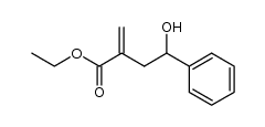 ethyl 4-hydroxy-2-methylene-4-phenylbutanoate Structure