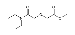 Methyl-N,N-diethyldiglycollamat结构式