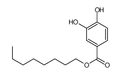 octyl 3,4-dihydroxybenzoate Structure