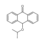 10-isopropoxyanthracen-9(10H)-one Structure