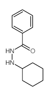 Benzoic acid,2-cyclohexylhydrazide结构式