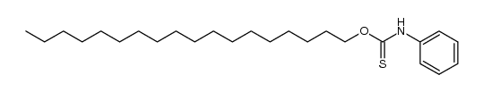 N-phenyl thiocarbamate d'octadecyle Structure