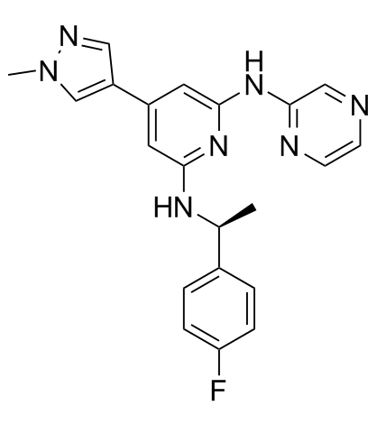 Ilginatinib结构式