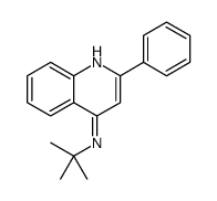 N-tert-butyl-2-phenylquinolin-4-amine Structure