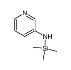 3-Pyridinamine,N-(trimethylsilyl)-(9CI)结构式