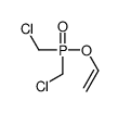 1-[bis(chloromethyl)phosphoryloxy]ethene结构式