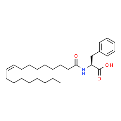 N-Oleoyl-L-phenylalanine结构式