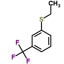 1-(Ethylsulfanyl)-3-(trifluoromethyl)benzene structure