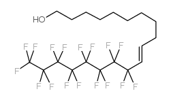 11-(perfluoro-n-octyl)undec-10-en-1-ol Structure