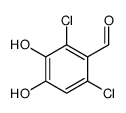 Benzaldehyde, 2,6-dichloro-3,4-dihydroxy- (9CI) Structure