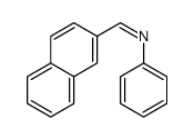 1-naphthalen-2-yl-N-phenylmethanimine Structure