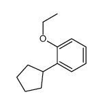 1-cyclopentyl-2-ethoxybenzene Structure