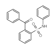 Benzenesulfonamide,2-benzoyl-N-phenyl-结构式