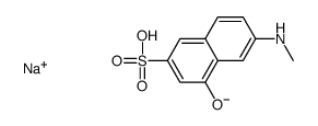 sodium 4-hydroxy-6-(methylamino)naphthalene-2-sulphonate picture